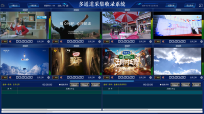 多通道采集收錄系統